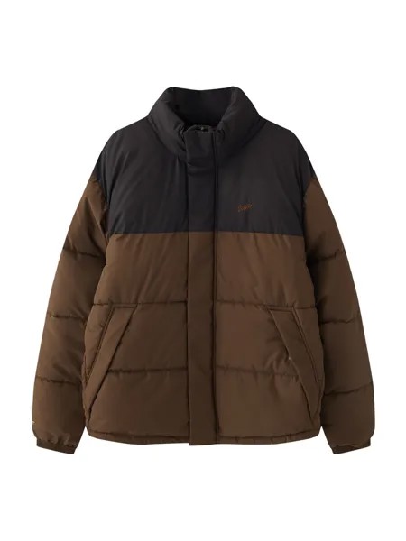 Межсезонная куртка Pull&Bear, коричневый
