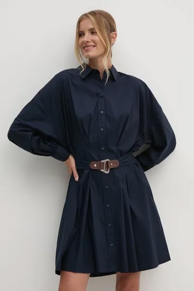 Платье Lauren Ralph Lauren, темно-синий