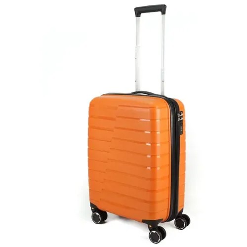 Умный чемодан Impreza, 135 л, размер L, оранжевый