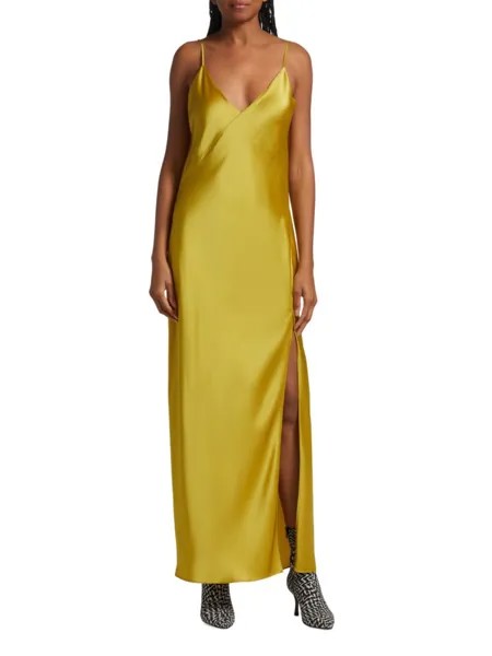 Платье-комбинация Larissa Rag & Bone, желтый