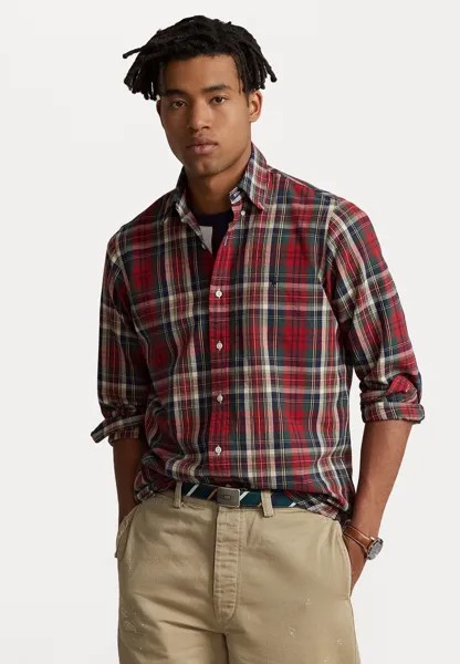 Рубашка LONG SLEEVE Polo Ralph Lauren, красный/зеленый мульти