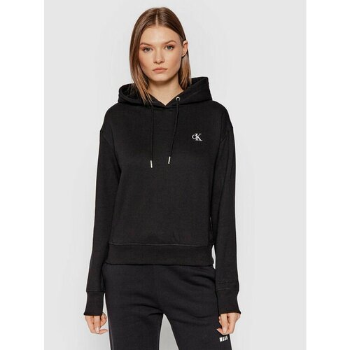 Худи Calvin Klein Jeans, размер L [INT], черный