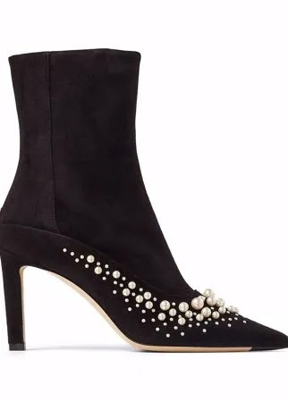 Jimmy Choo ботильоны Mavie 85 с заостренным носком