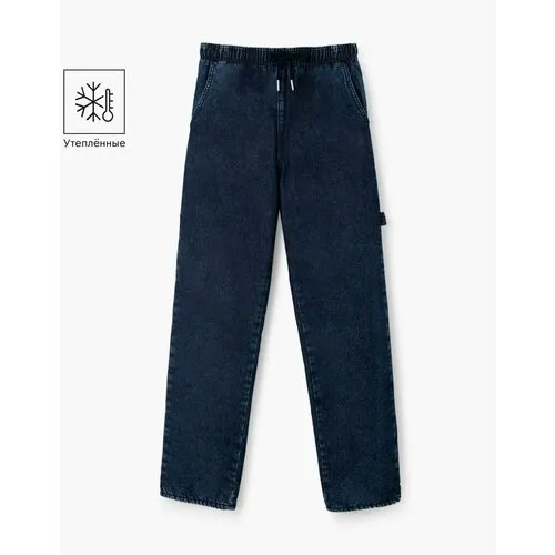 Джинсы  Gloria Jeans, размер 9-10л/140 (35), синий