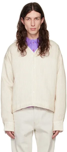 Рубашка Off-White 'La Chemise Cardigan' Jacquemus