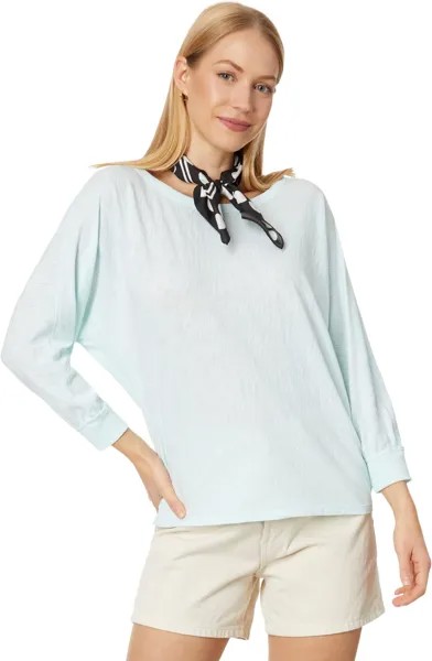 Топ Lilla P 3/4 Sleeve Boatneck Dolman, цвет Pool