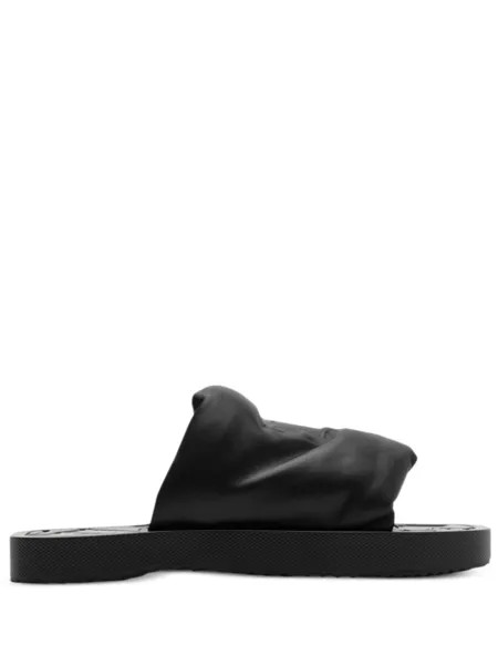Burberry шлепанцы EKD Slab, черный