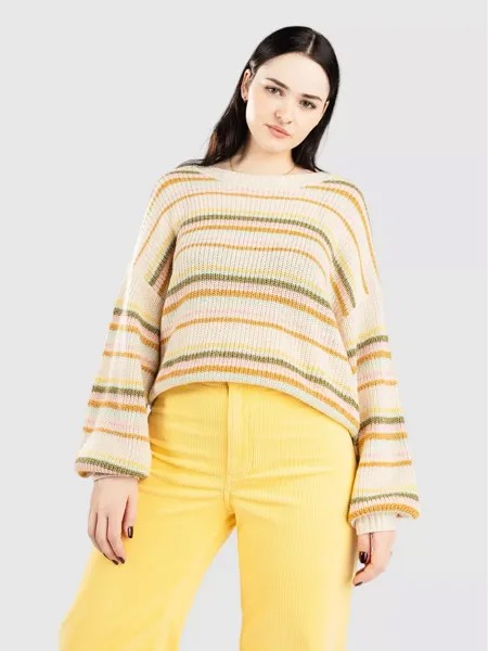 Прозрачный вязаный свитер Love Billabong, мультиколор