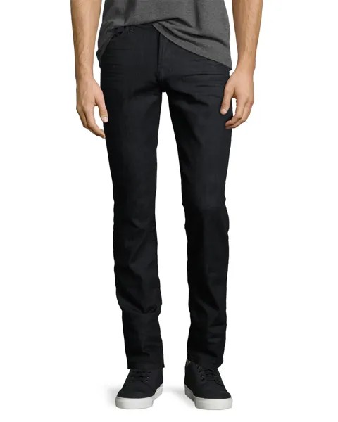 Мужские джинсы Slimmy Slim Performance класса люкс 7 for all mankind, цвет Deep Well