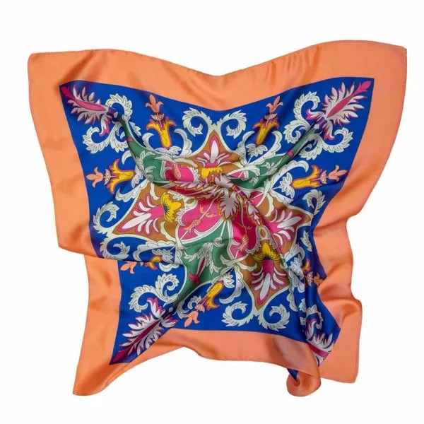 Шейный платок женский OTOKODESIGN 53989 разноцветный, 60x60 см