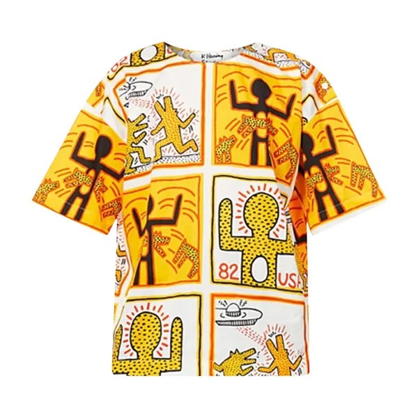 Рубашка Etudes x Keith Haring, Многоцветный/Оранжевый