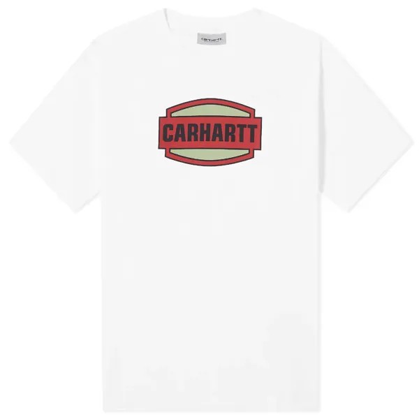 Футболка Carhartt Wip Press Script T-Shirt, белый