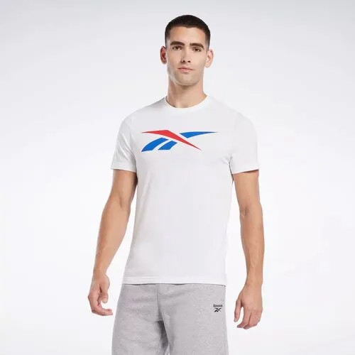 Футболка спортивная Reebok Спорт, размер M, белый