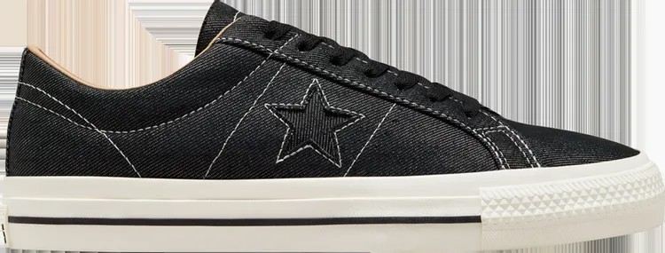 Кеды Converse One Star Pro Low Denim - Black, черный