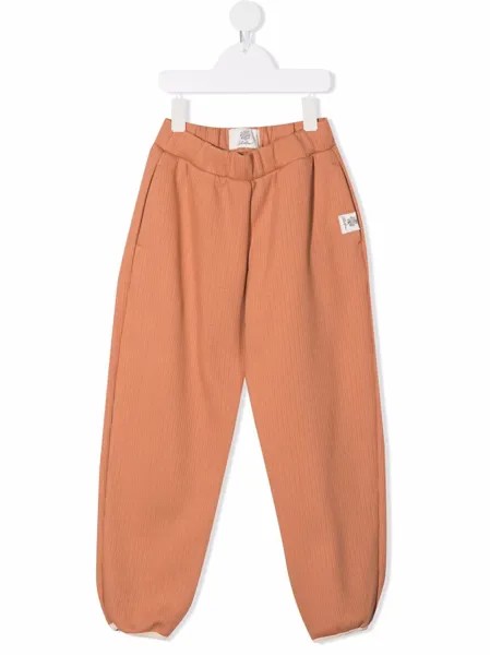 Whatevs спортивные брюки Contrast Profile в рубчик