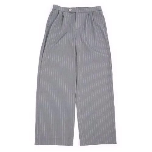 Брюки STRIPED GREY, мужские, цвет серый с белой полоской, размер L