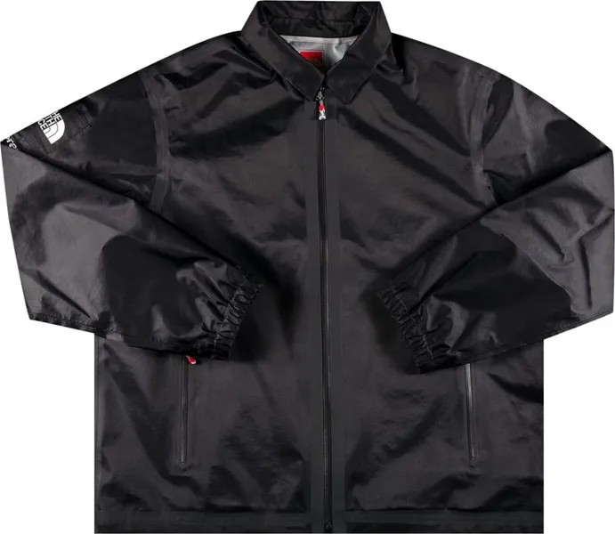 Куртка Supreme x The North Face Summit Series Outer Tape Seam Coaches Jacket 'Black', черный