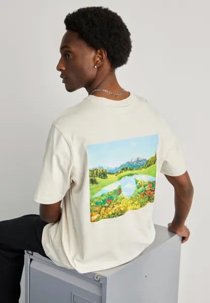Футболка с принтом GRAPHIC adidas Originals, цвет white