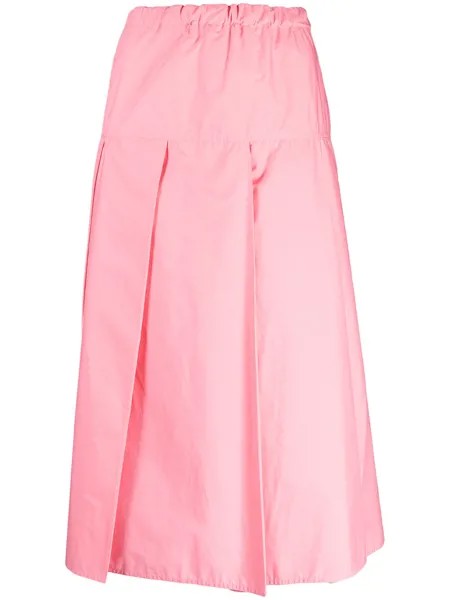 Sofie D'hoore pleat-detail midi skirt