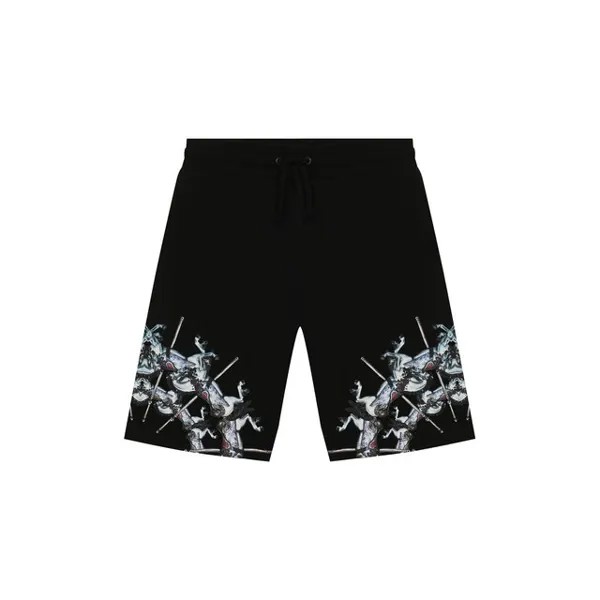 Хлопковые шорты Marcelo Burlon Kids of Milan