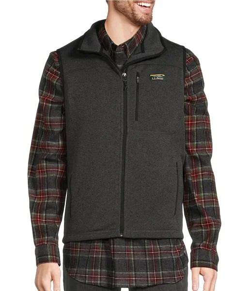 L.L.Bean Свитер Флисовый Жилет, серый