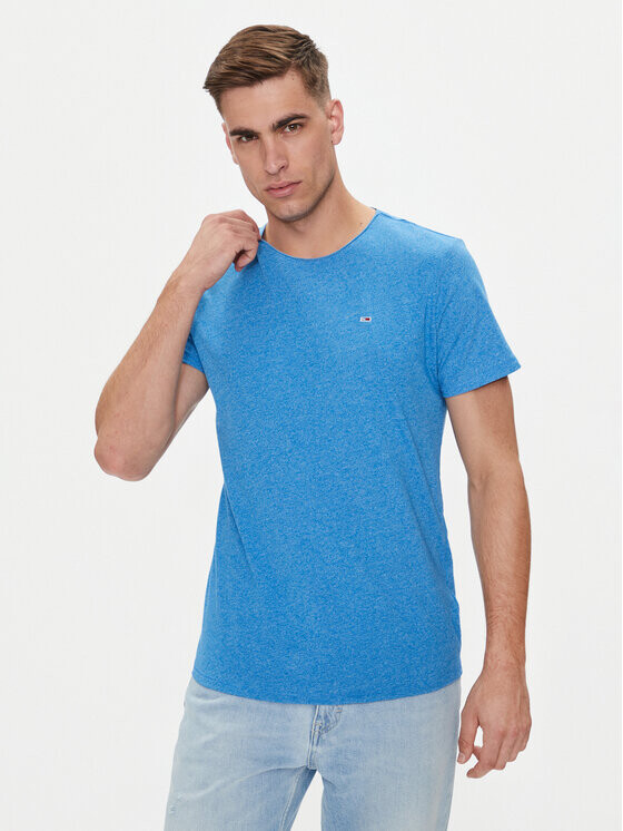 Футболка узкого кроя Tommy Jeans, синий