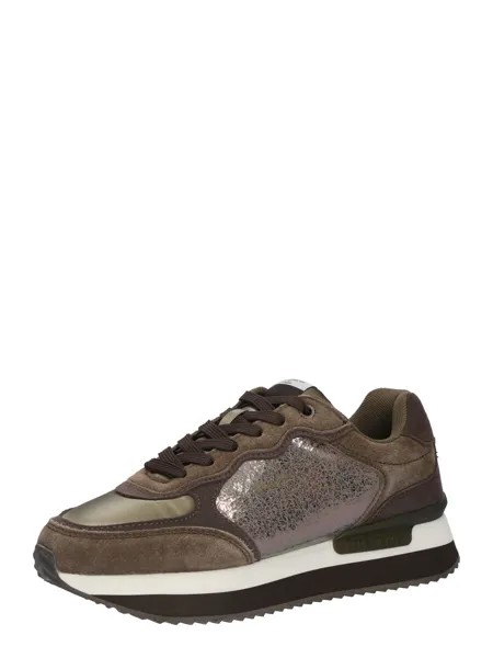 Кроссовки Pepe Jeans Sneakers Rusper Stars, цвет Brown/Dark brown