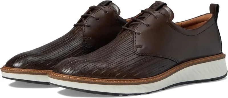 Оксфорды ECCO ST.1 Hybrid Perf Toe 2.0, цвет Cocoa Brown