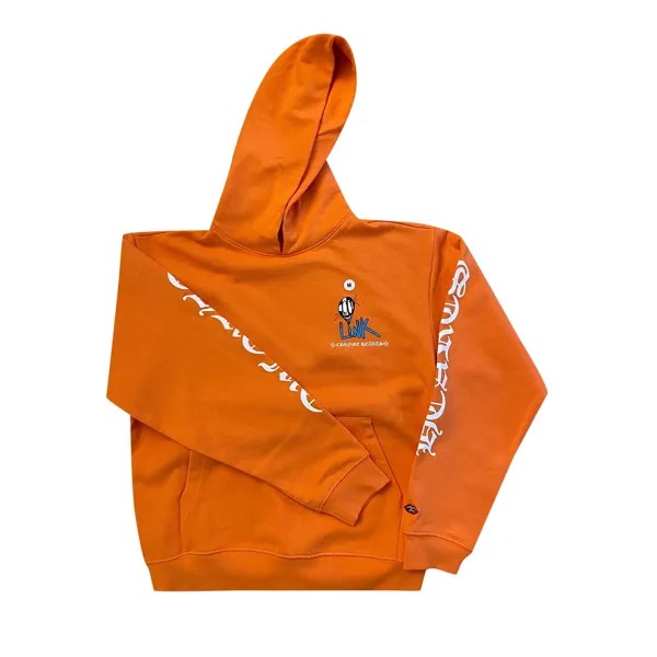 Худи Chrome Hearts x Matty Boy Link & Build Оранжевый