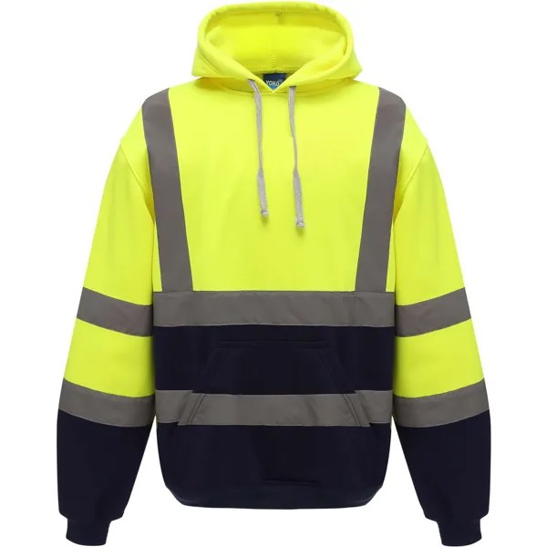 Толстовка Yoko Hooded High Visibility, желтый