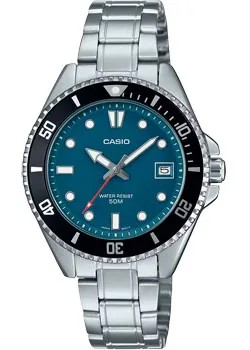 Японские наручные  мужские часы Casio MDV-10D-2A1. Коллекция Analog