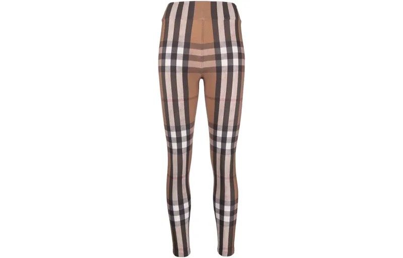 Трикотажные спортивные штаны женские коричневые Burberry