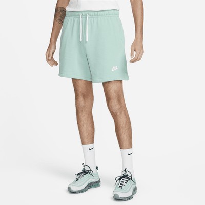 Шорты Nike Club Fleece, цвет Mineral/White/White