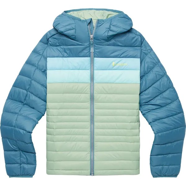 Пуховик fuego с капюшоном Cotopaxi, цвет blue spruce/aspen