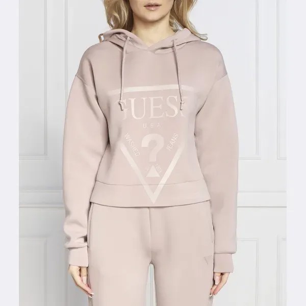 Новый свитшот Alisa стандартного кроя Guess, розовый