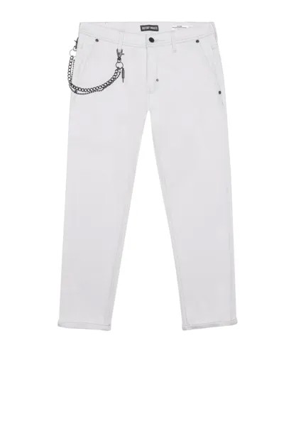 Брюки Oliver Slim-Fit Ankle-Length Trousers Antony Morato, цвет ice