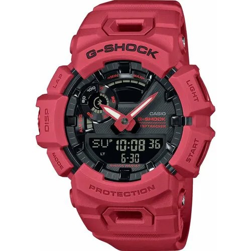 Наручные часы CASIO G-Shock GBA-900RD-4A, красный, черный