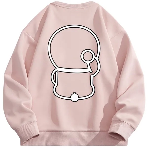 Толстовка унисекс Doraemon, Хаки