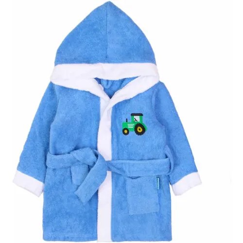 Халат BONITO KIDS, размер 104, голубой