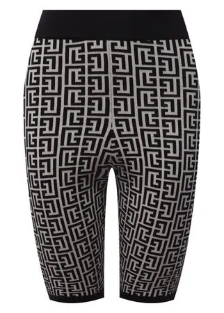 Шорты из шерсти и вискозы Balmain