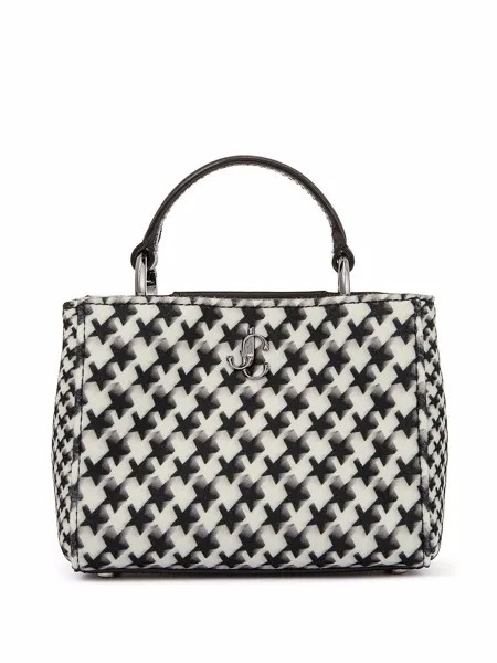 Jimmy Choo сумка-тоут Varenne в ломаную клетку
