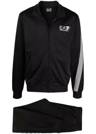 Ea7 Emporio Armani спортивная куртка на молнии с логотипом