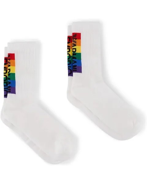 Носки Emporio Armani 2-Pack Short Socks, белый