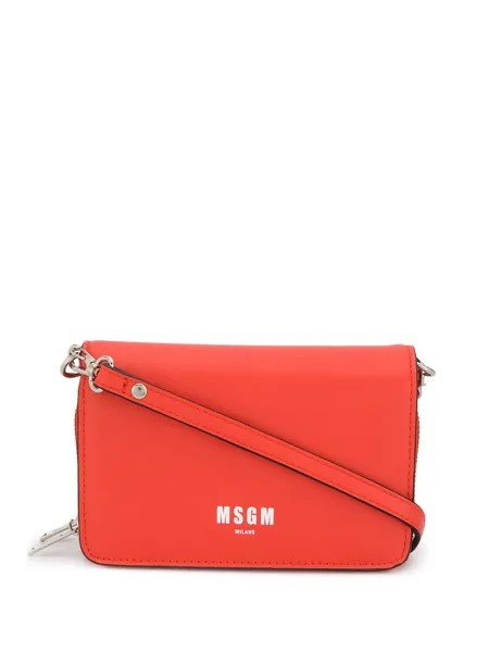 MSGM сумка через плечо с логотипом