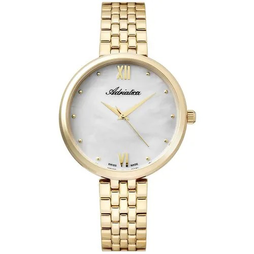 Наручные часы Adriatica Essence, золотой, серебряный