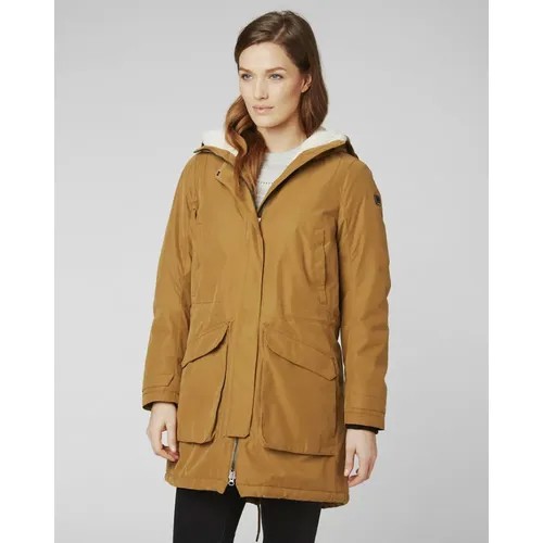 Парка Helly Hansen W Vega Parka, размер XS, коричневый