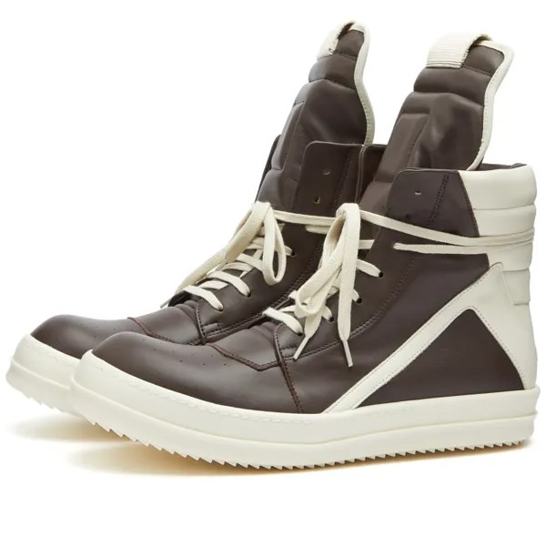 Кроссовки Rick Owens Geobasket, коричневый