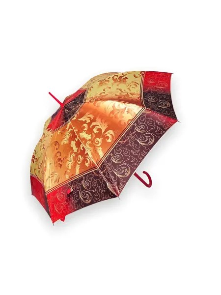 Зонт женский AIRTON 1624 красно-золотой