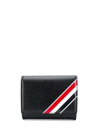 Thom Browne signature tricolour foldover wallet