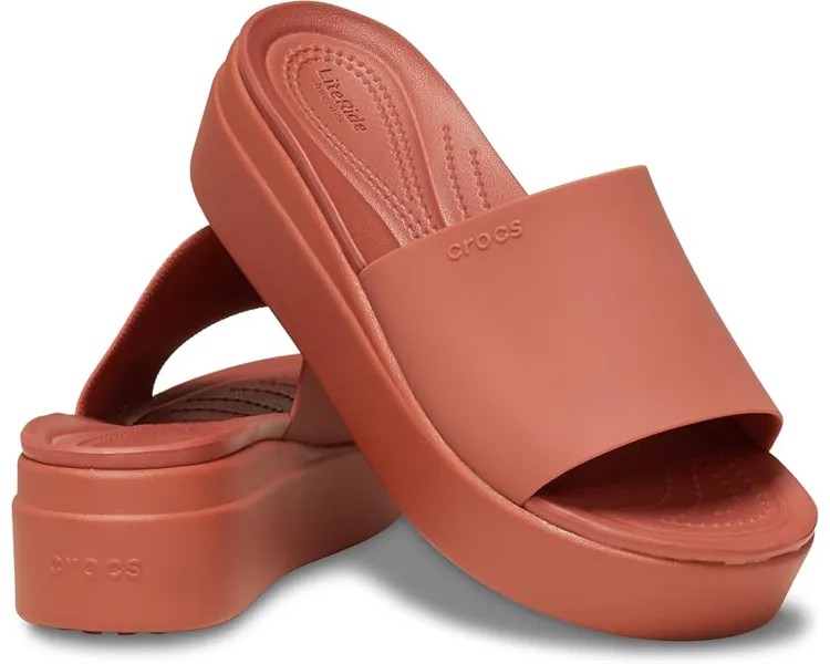 Туфли Crocs Brooklyn Slide, цвет Spice